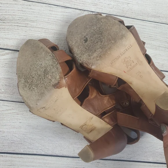 LOEFFLER RANDALL Keira stappy platform heels - Picture 4 of 7